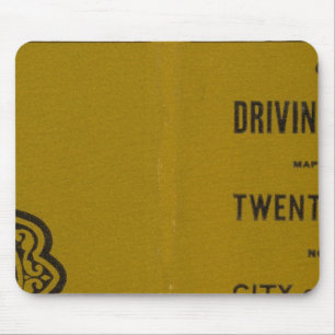 Colton's Driving and Wheeling Map of the US 3 Mousepad