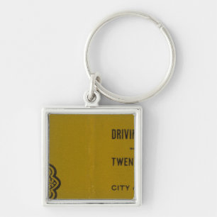 Colton's Driving and Wheeling Map of the US 3 Schlüsselanhänger