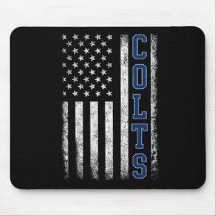 Colts Vintag Retro Men Women Boy Girl Mousepad