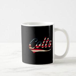 Colts Vintage Retro Männer Frauen Kaffeetasse