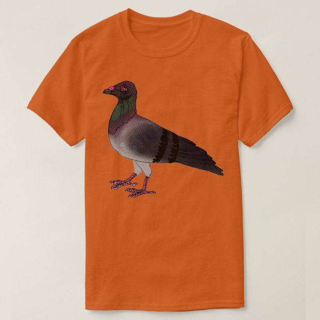 Columba livia 2 T-Shirt (Design vorne)
