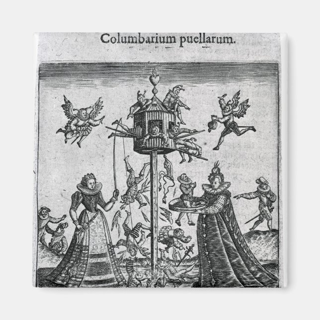Columbarium puellarum magnet (Vorne)
