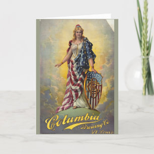 Columbia Brewing Co. Poster Karte