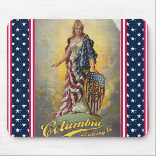 Columbia Brewing Co. Poster Mousepad