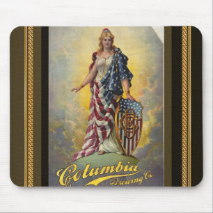 Columbia Brewing Co. Poster Mousepad