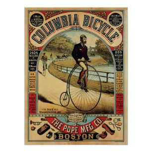 Columbia Fahrrad Poster