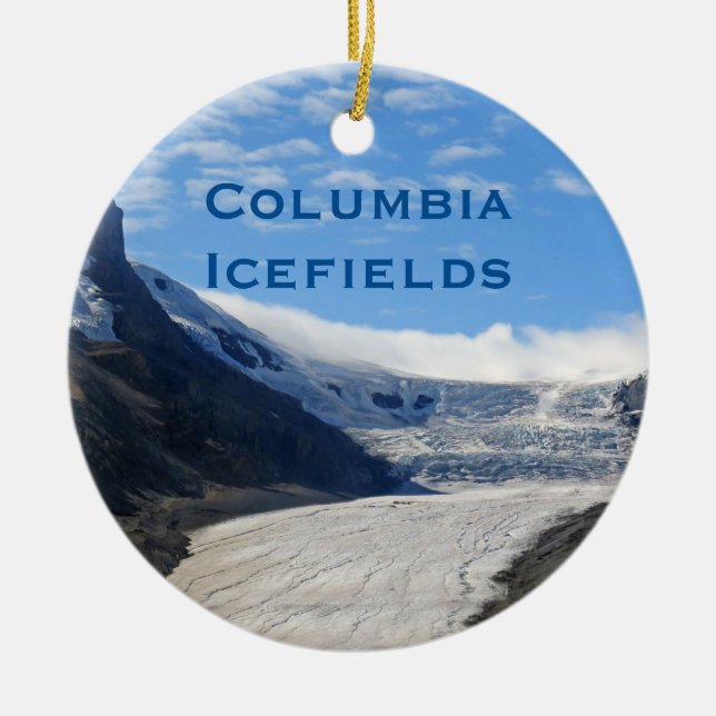 Columbia Icefields Athabasca Reisen Ornament (Vorne)