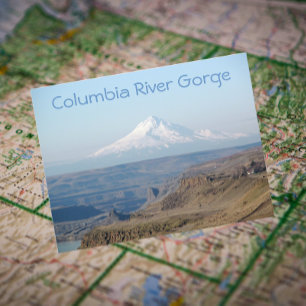 Columbia River Gorge and Mount Hood Travel Postkarte
