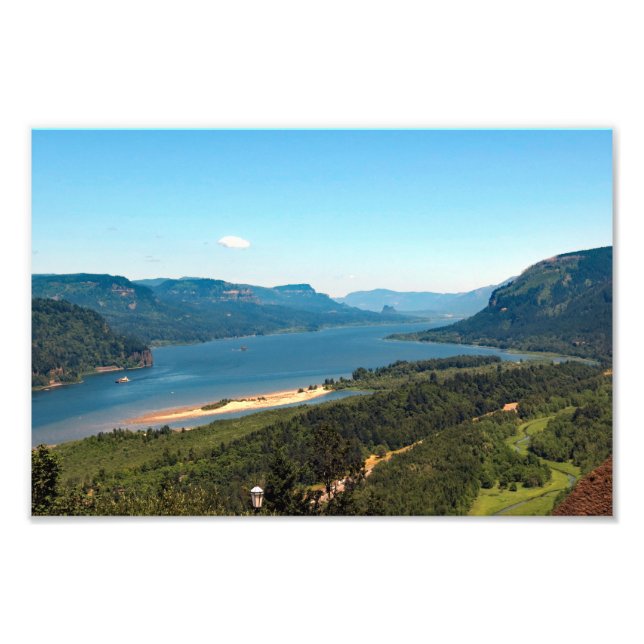 Columbia River Gorge Oregon Fotodruck (Vorne)