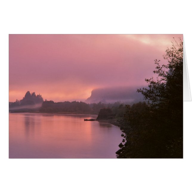 Columbia River Gorge, Sunrise, OR (Vorderseite (Horizontal))