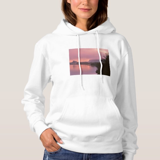 Columbia River Gorge, Sunrise or Hoodie (Vorderseite)