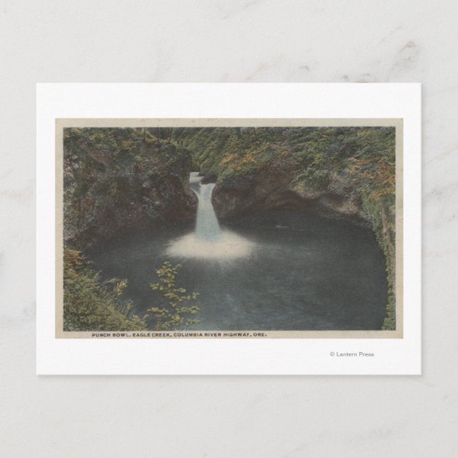 Columbia River, Oregon - Punch Bowl Postkarte (Vorderseite)