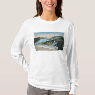 Columbia River Schlucht-Ansicht vom Kronen-Punkt, T-Shirt