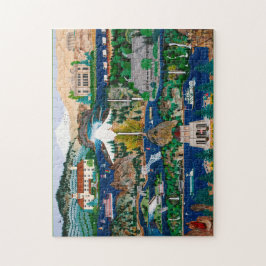 Columbia River Schlucht-Puzzlespiel Puzzle