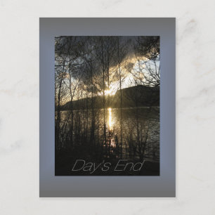 Columbia River Sunset Postkarten