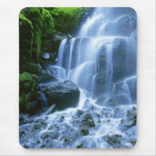 Columbia River Waterfall Fine Foto Mousepad