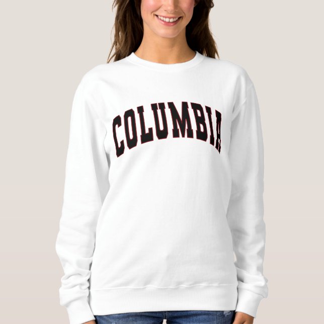 Columbia SC Vintag Varsity Uni Style Sweatshi Sweatshirt (Vorderseite)