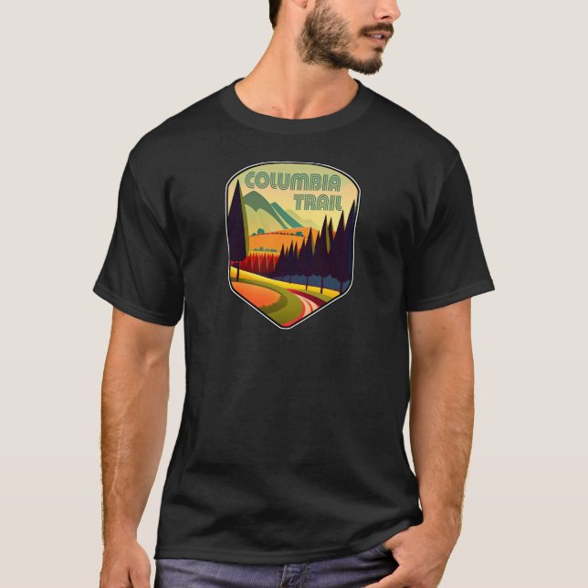 Columbia Trail New Jersey Colors T-Shirt (Vorderseite)