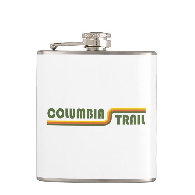 Columbia Trail New Jersey Flachmann (Vorderseite)