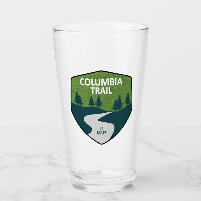 Columbia Trail New Jersey Glas (Vorderseite)