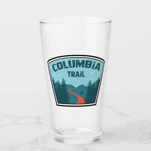 Columbia Trail New Jersey Glas (Vorderseite)