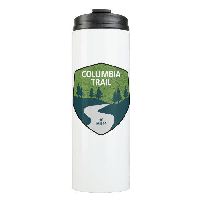 Columbia Trail New Jersey Thermosbecher (Vorderseite)