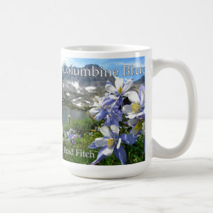 Columbine-Blau-Tasse Tasse