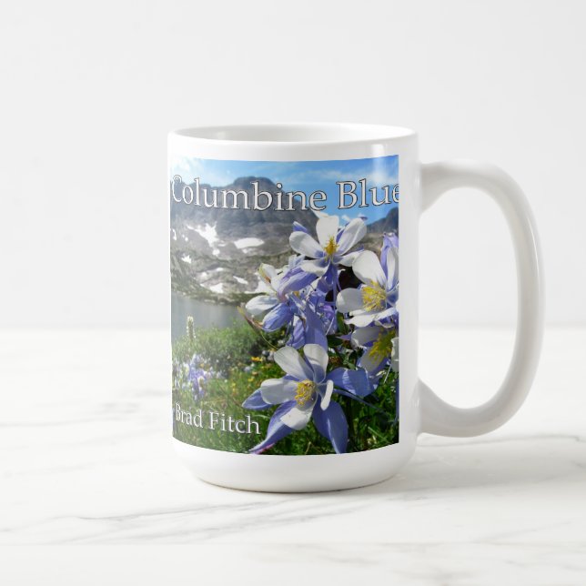 Columbine-Blau-Tasse Tasse (Rechts)
