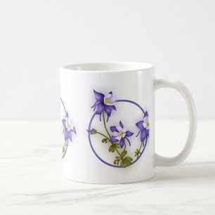 Columbine-Blumen Tasse