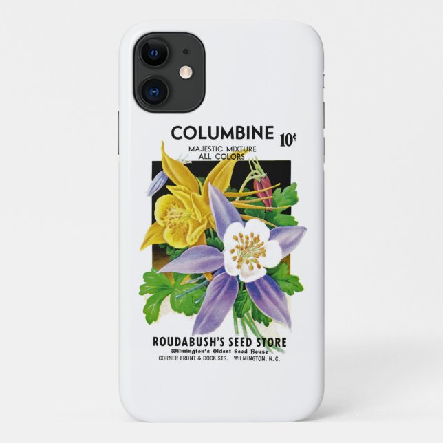 Columbine Case-Mate iPhone Hülle (Rückseite)