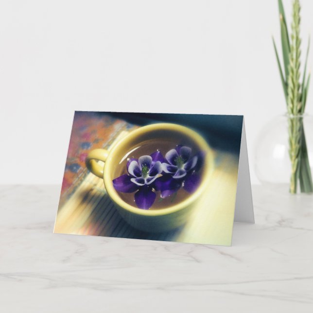 Columbine Karte (Vorderseite)