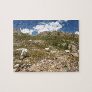 Columbine Lake Mountain Goats - Colorado Puzzle