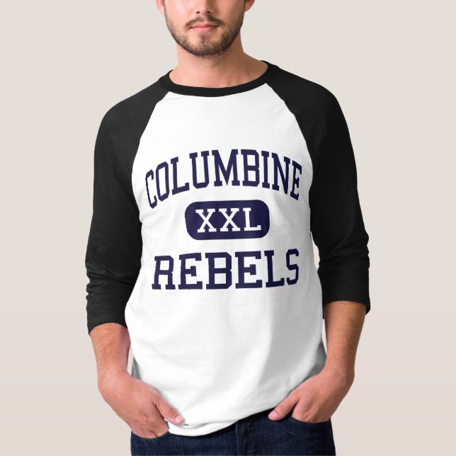Columbine - Rebellen - hoch - Littleton Colorado T-Shirt (Vorderseite)
