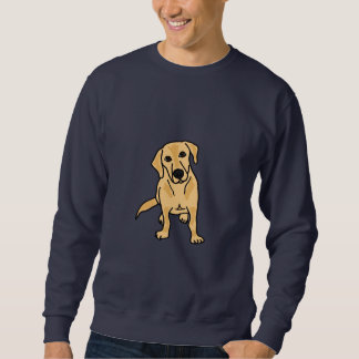 COLUMBIUM niedliches gelbes Labrador-Sweatshirt Sweatshirt