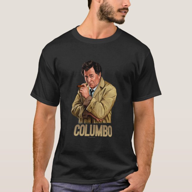 Columbo - TV zeigt Angepassten V-Neck T-Shirt (Vorderseite)