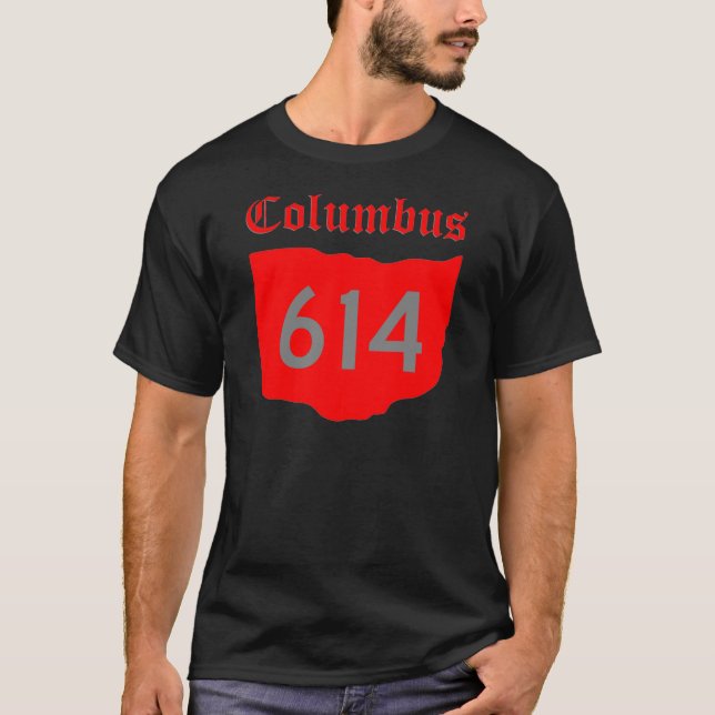 Columbus 614 T-Shirt (Vorderseite)