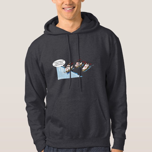 Columbus and his theories hoodie (Vorderseite)