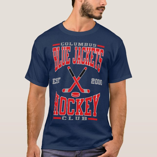Columbus Blue Jackets Hockey Club T-Shirt (Vorderseite)