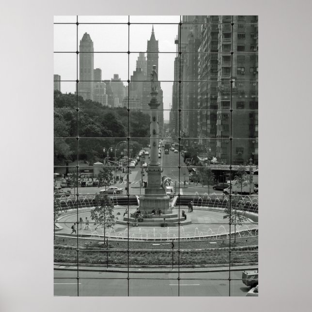 Columbus Circle NYC / Time Warner Poster (Vorne)