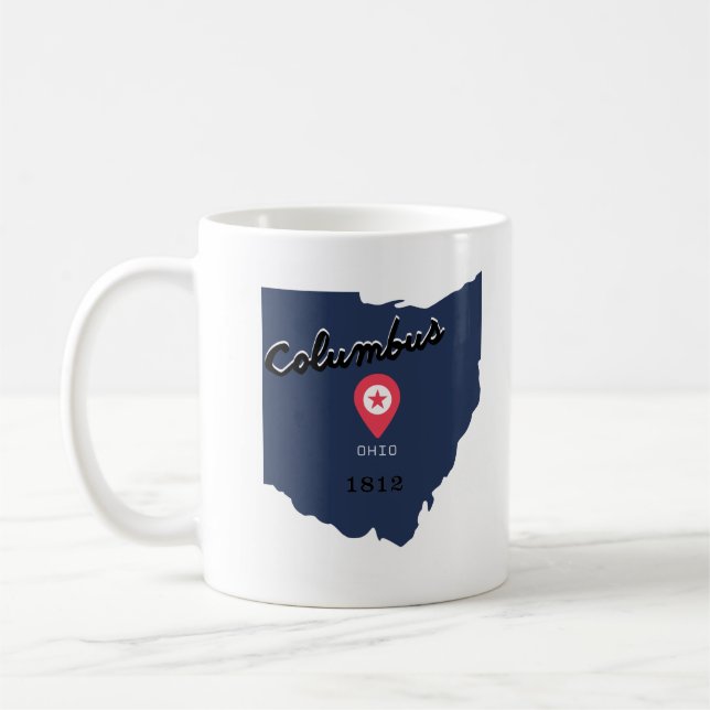 Columbus coffee mug  kaffeetasse (Links)