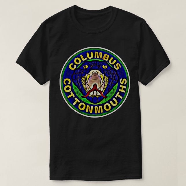 Columbus Cottonmouths Hockey T-Shirt (Design vorne)