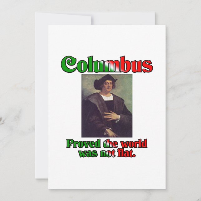 Columbus Day (Vorderseite)
