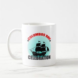 Columbus Day Celebration: Entdecken, entdecken Kaffeetasse