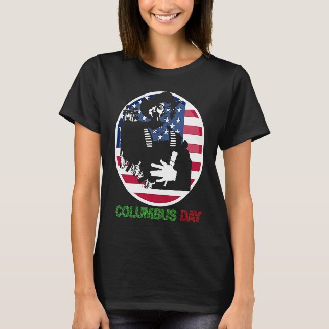 Columbus Day Cristofo Colombo T-Shirt (Vorderseite)