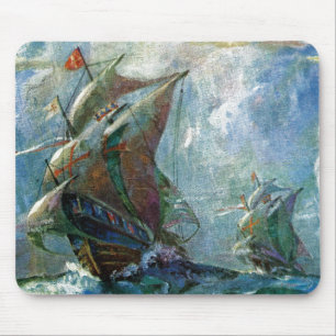 Columbus Day Mousepad