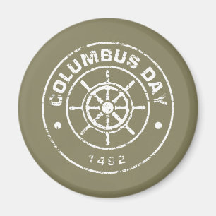 Columbus Day T Magnet