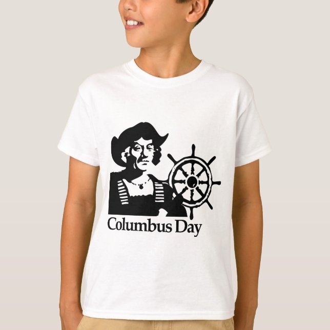 Columbus Day T-Shirt (Vorderseite)