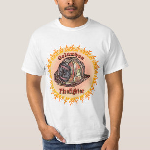 Columbus Feuerwehrmann T - Shirt