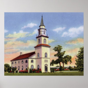 Columbus Georgia Fort Benning Kapelle Poster