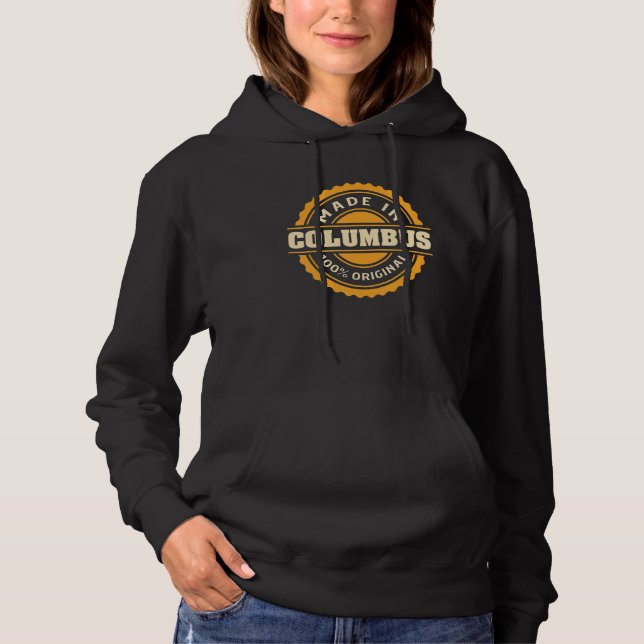 Columbus-Heimat Hoodie (Vorderseite)